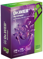 Антивирус Dr.Web, лицензия для 1 ПК на 12 месяцев