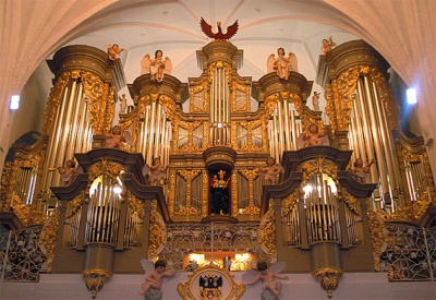 Органный зал в Кафедральном соборе