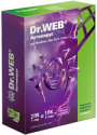Антивирус Dr.Web, для 2 ПК на 12 месяцев Продление